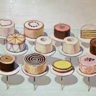 Wayne Thiebaud's desserts